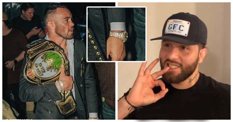 colby covington fake rolex|colby covington most recent fight.